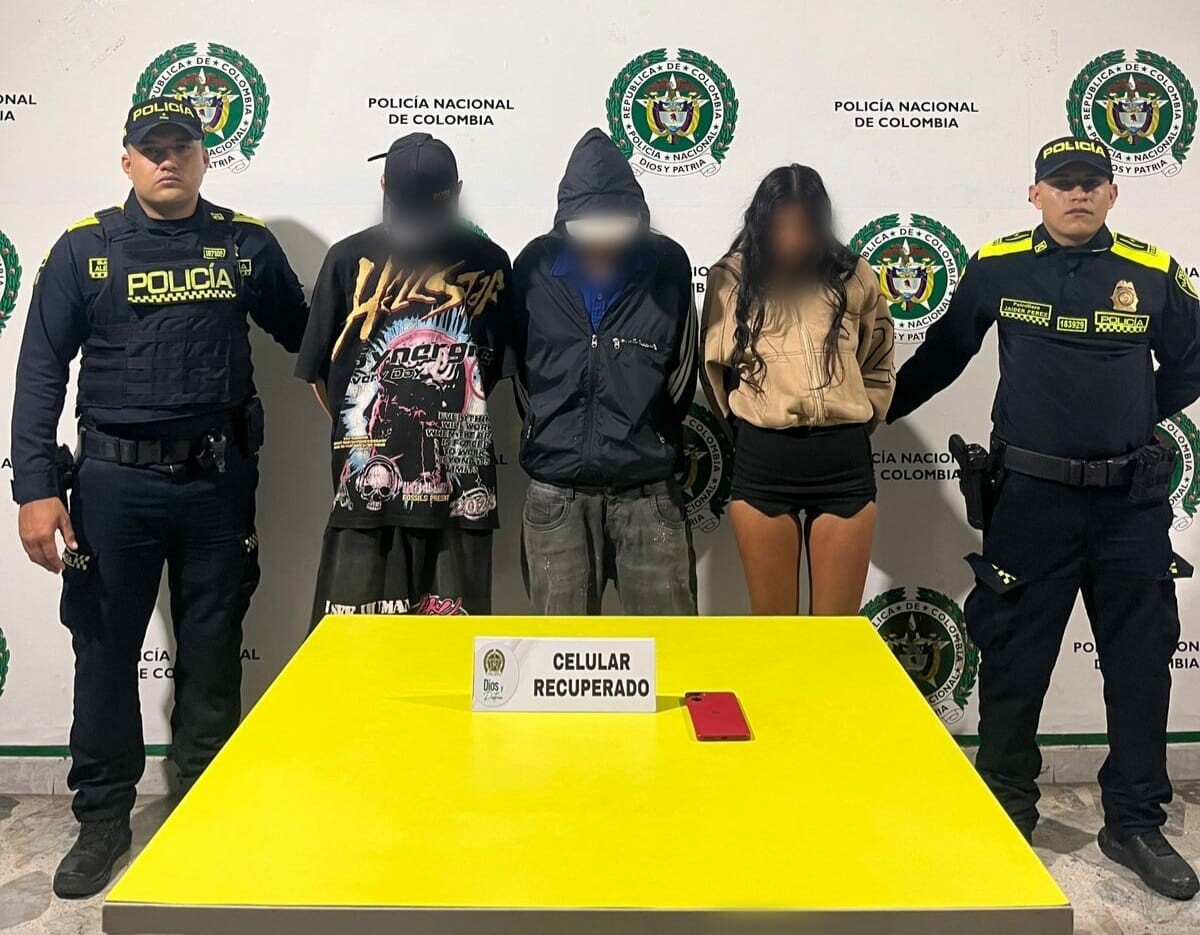 Capturan a tres personas por hurto a taxista en Ibagué