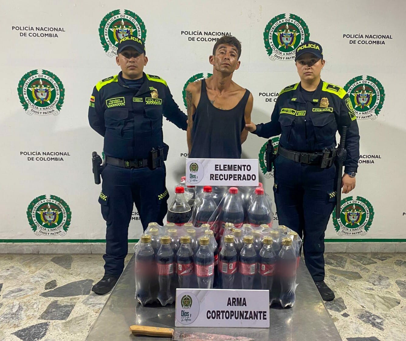 Capturan a “Fercho” tras hurto cerca del Terminal