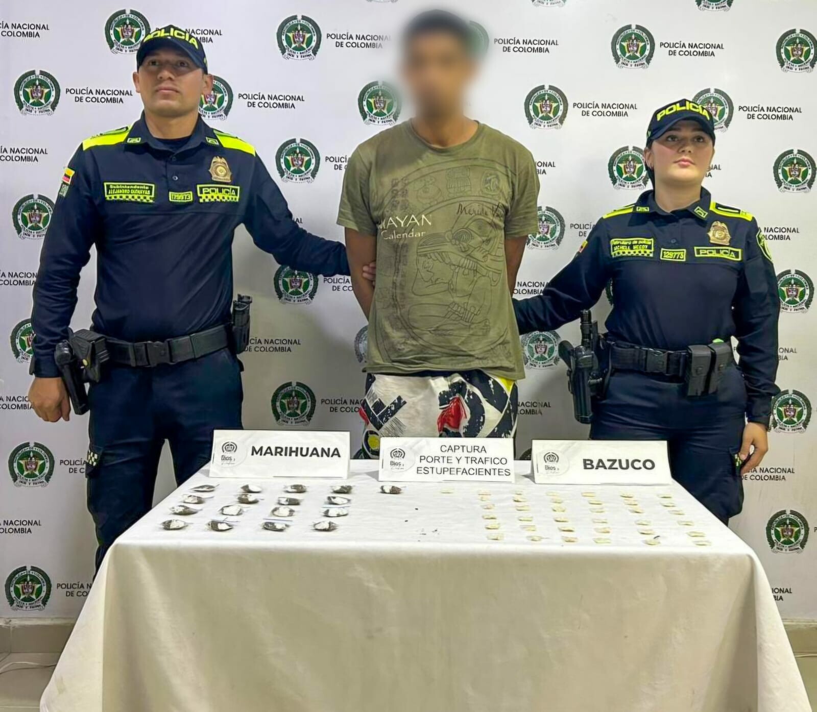 Cae alias “Galaxi” con 54 dosis listas para venta