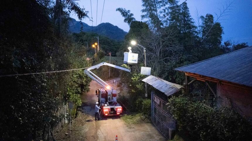 Instalarán 2.000 luminarias LED en zona rural