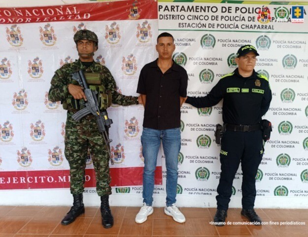 Detenido por homicidio en finca de San Antonio, Tolima