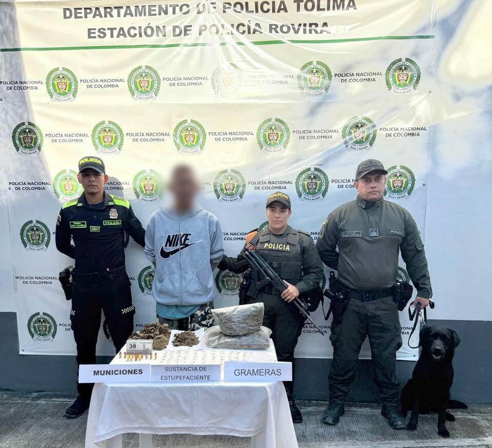 Cae con droga en plena mañana en Rovira