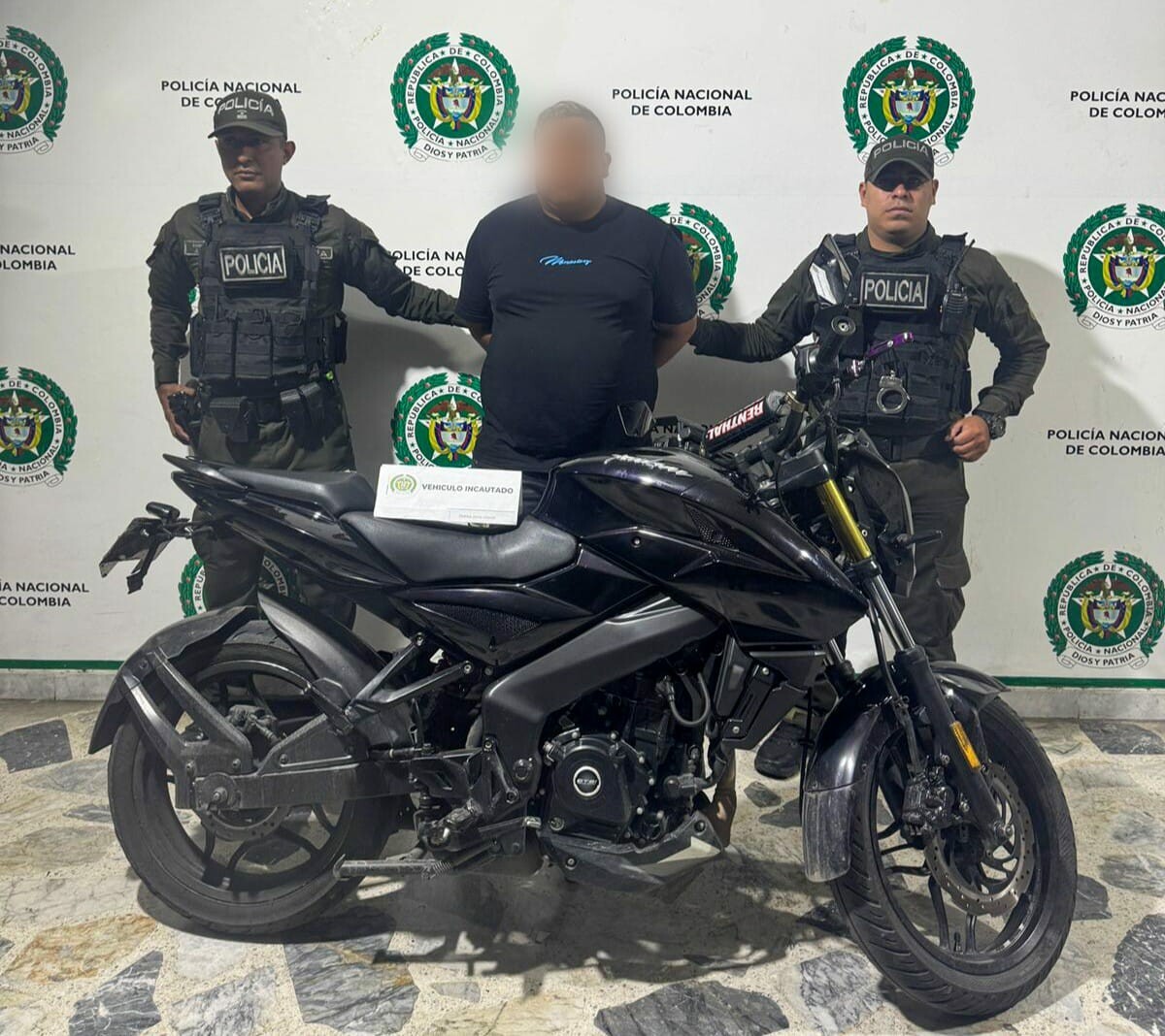 Cae “El Prestamista” en Ibagué con placa y motor alterados