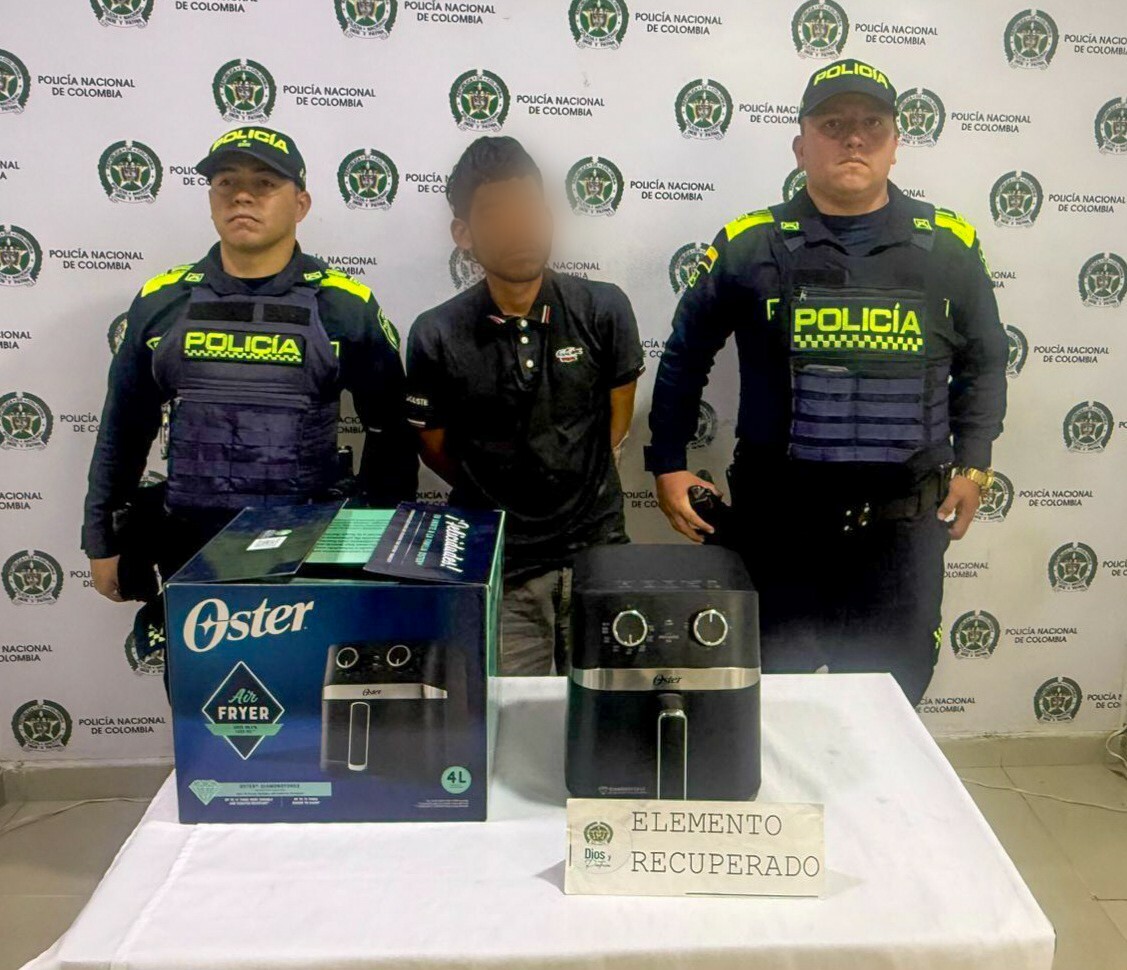 Capturan a alias “El Tío” tras hurto en vivienda