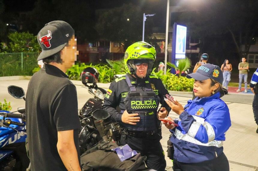 Operativos nocturnos detectan conductores ebrios en El Vergel y Mirolindo
