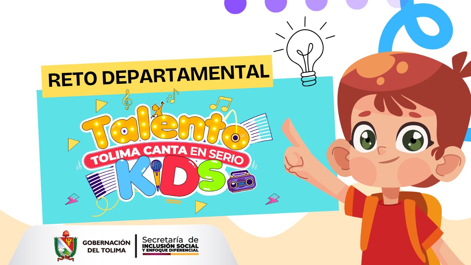 Concurso infantil de canto abre convocatoria en el Tolima