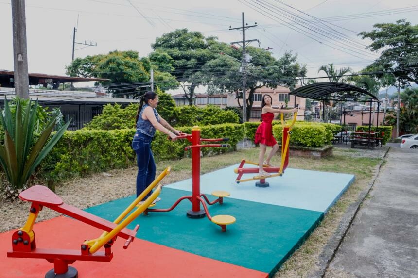 Intervienen parque del barrio Córdoba en Ibagué
