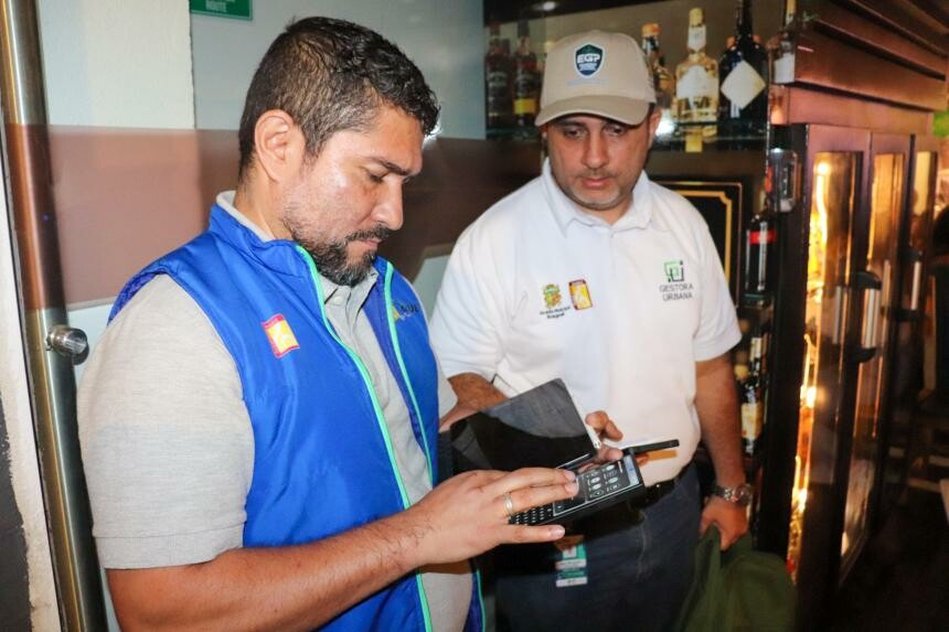 Operativos contra ruido avanzan en barrios y zonas comerciales