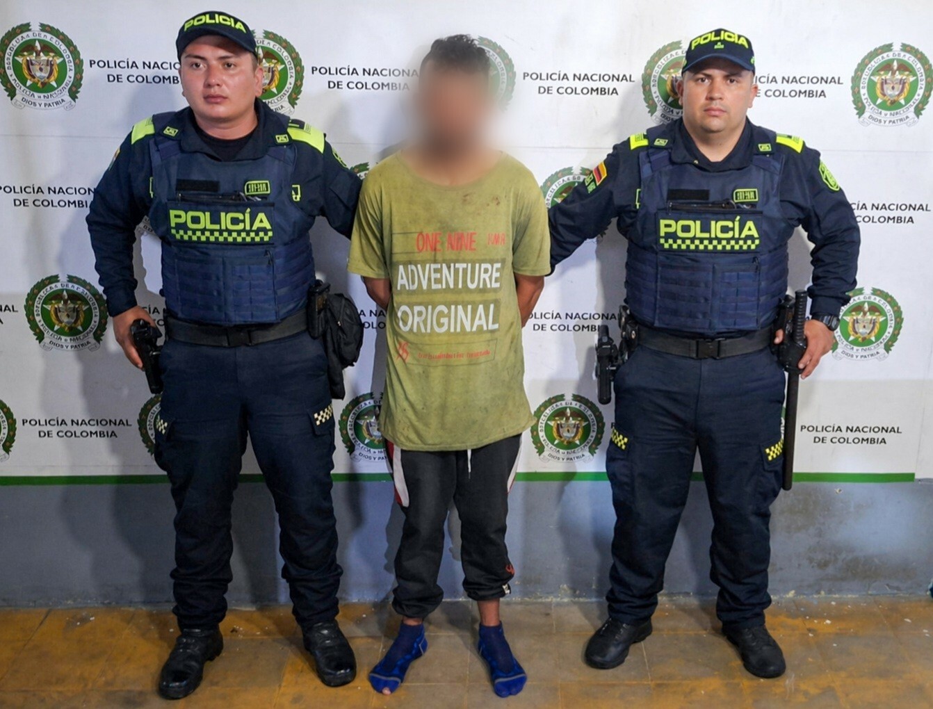 Ataque con botella en vía pública termina en captura y prisión