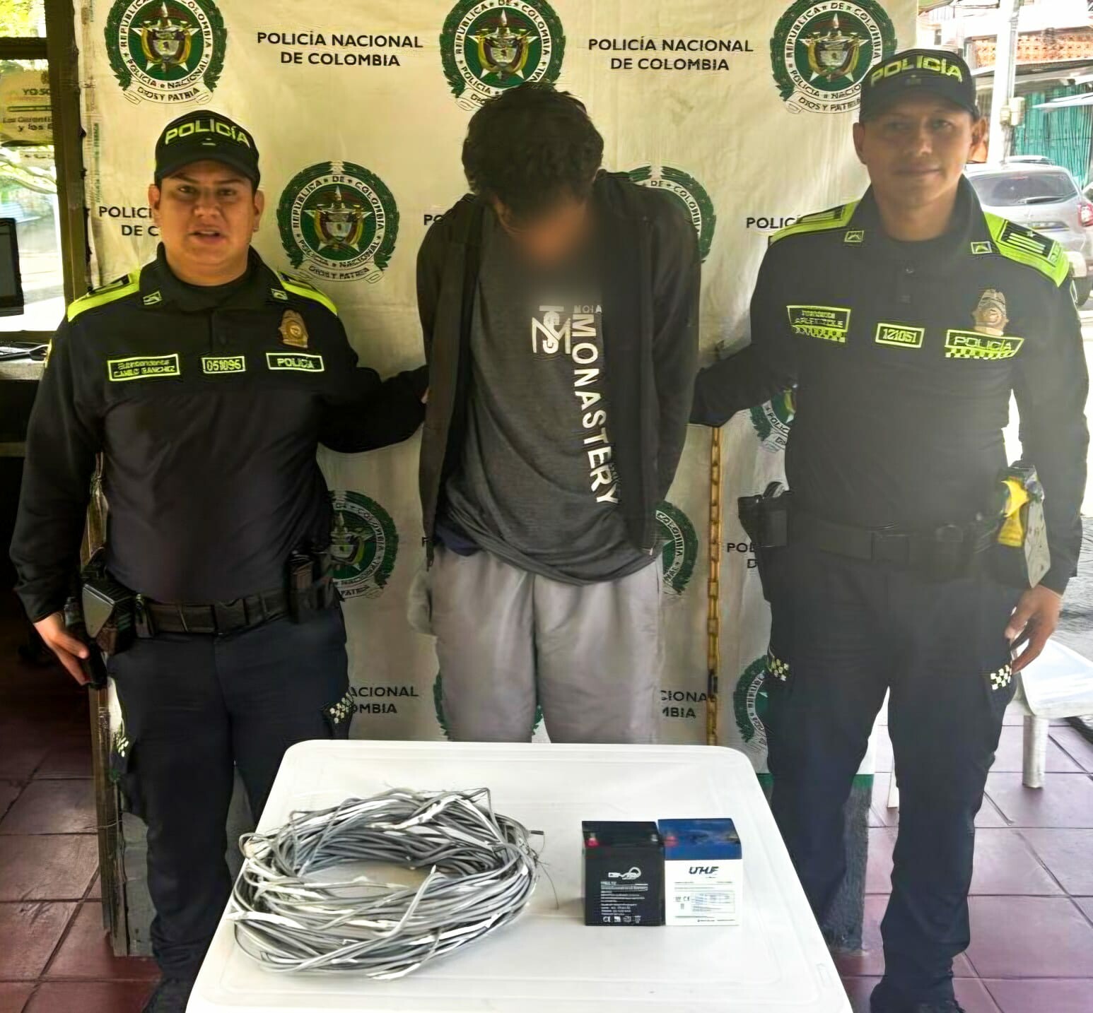 Capturan en flagrancia a alias “Yuca” por hurto residencial