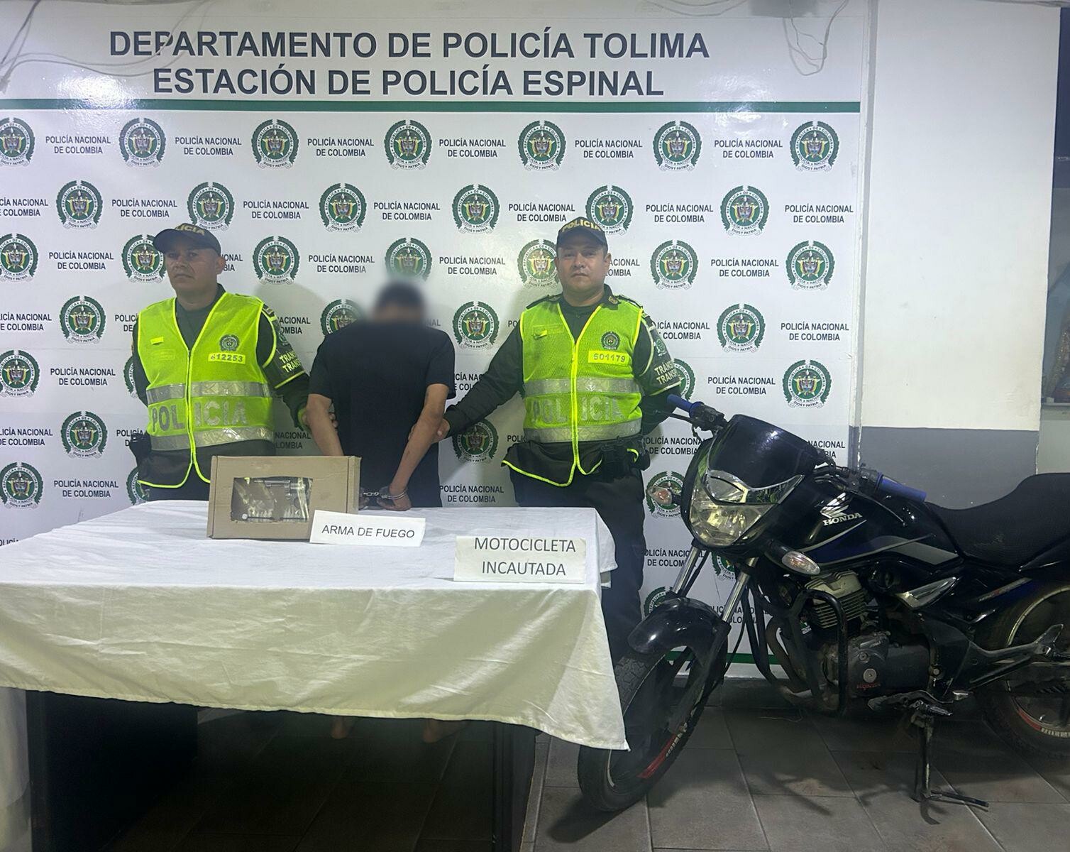 Tras ataque en Chicoral capturan hombre con arma y munición