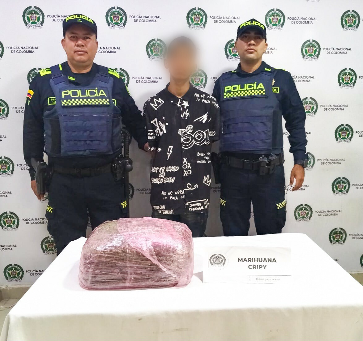 Capturan a alias “Motta” con droga en norte de Ibagué