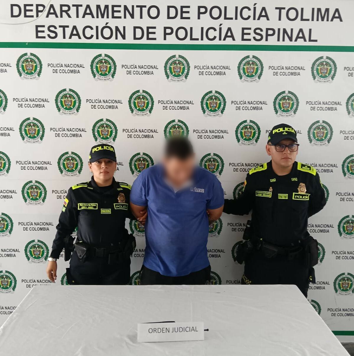 Capturan hombre con revólver ilegal en El Espinal