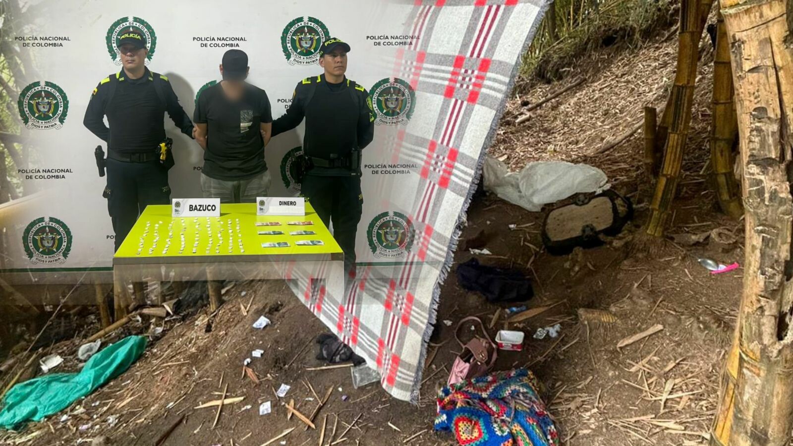 Capturado en flagrancia alias el Gomelo en el sur de la ciudad