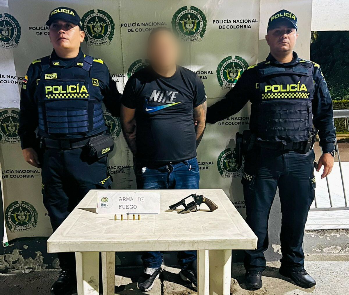 Capturan a “Cacerolo” armado y con extenso historial judicial en Ibagué