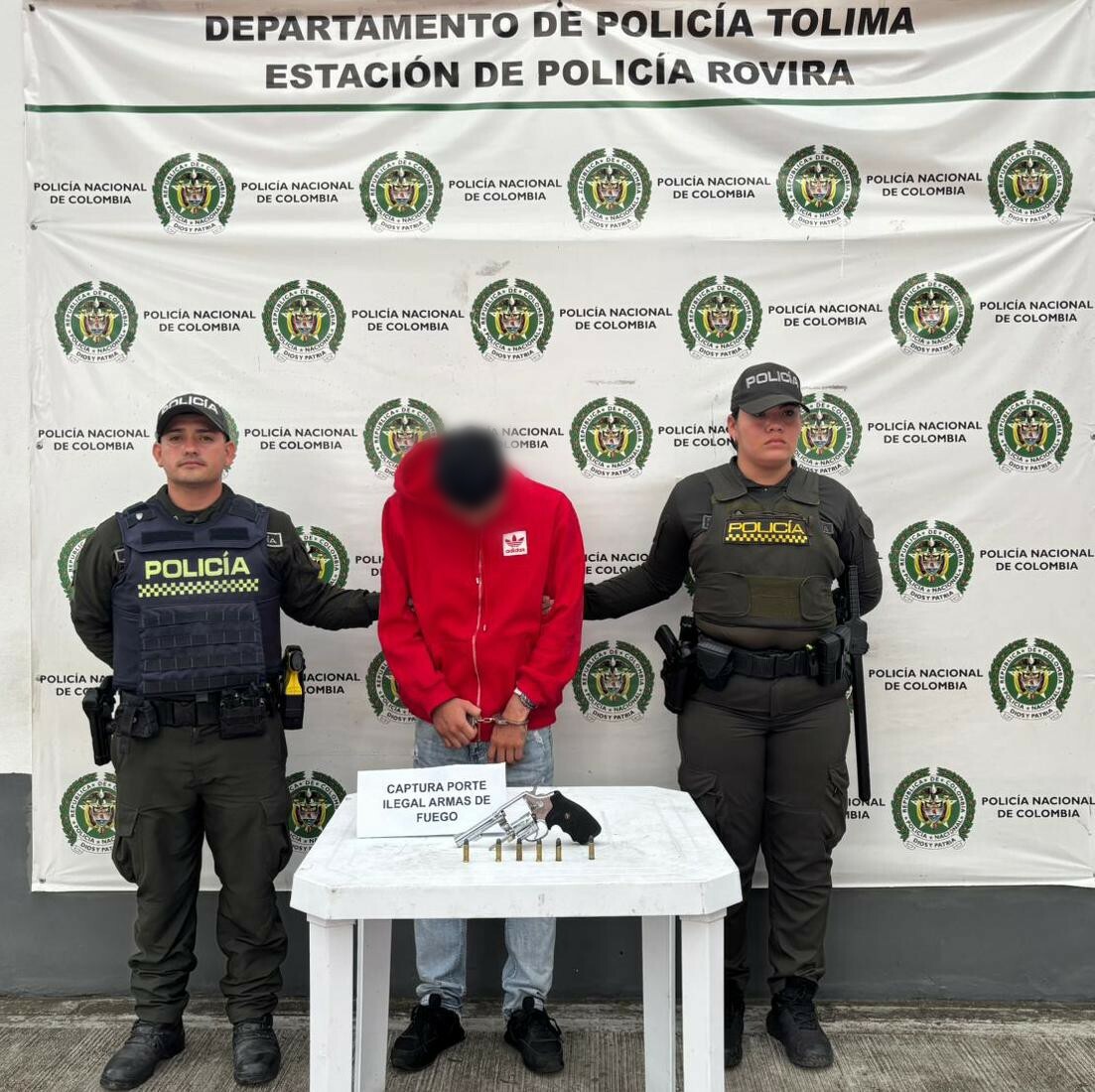 Operativo por Día de la Madre dejó un capturado armado en Rovira