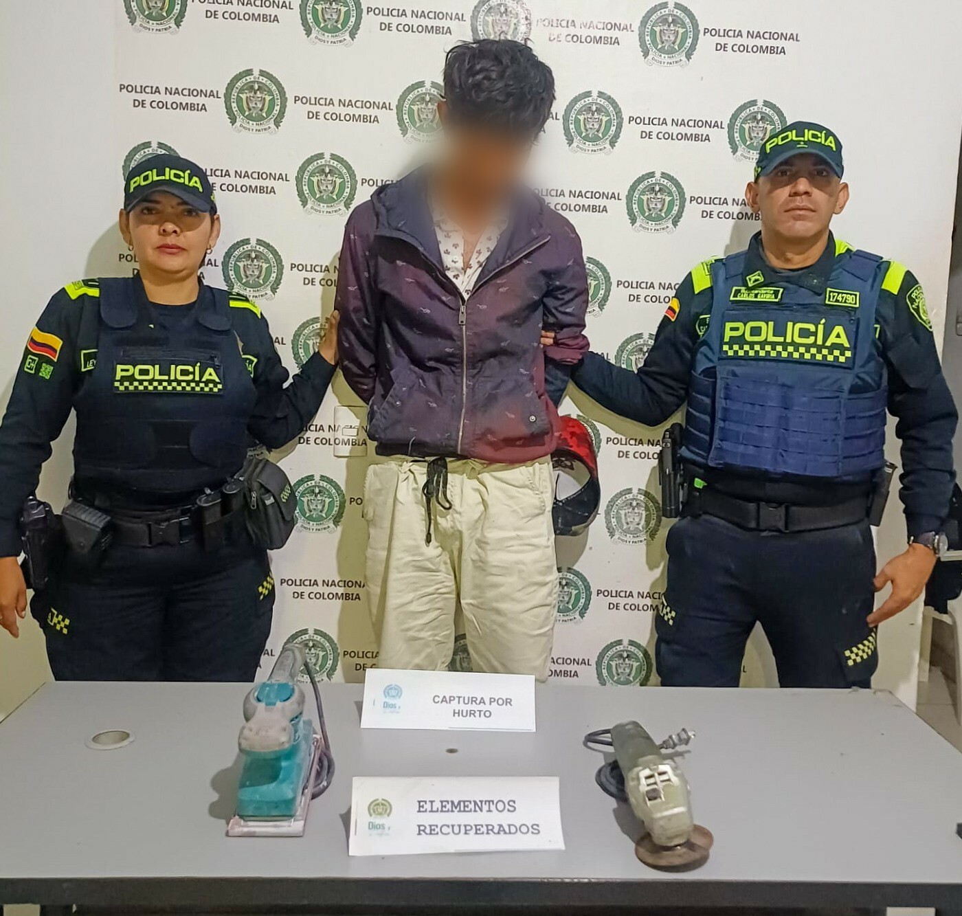 Reincidente con 14 antecedentes fue enviado a prisión en Ibagué