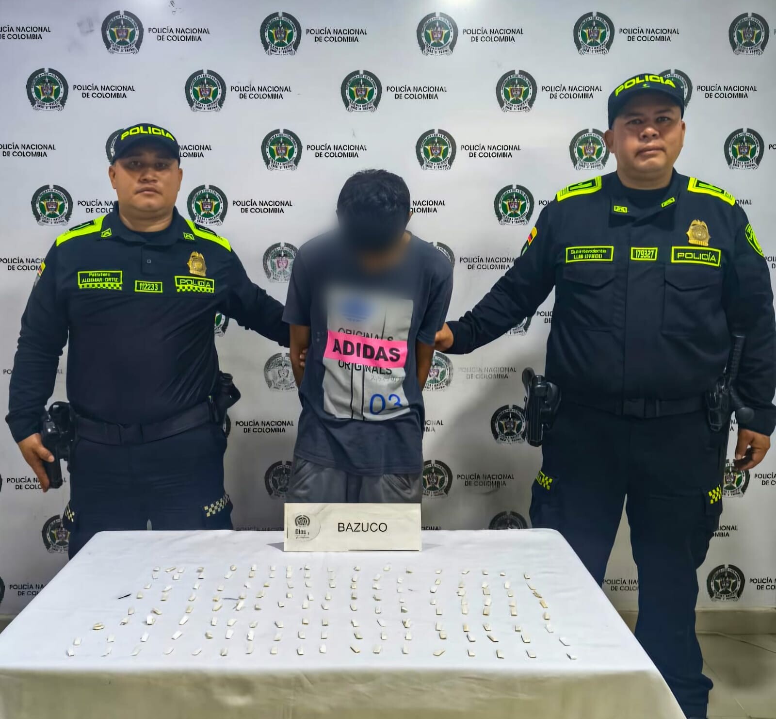 Alias “Nicuro” cayó con 140 dosis de bazuco en El Salado