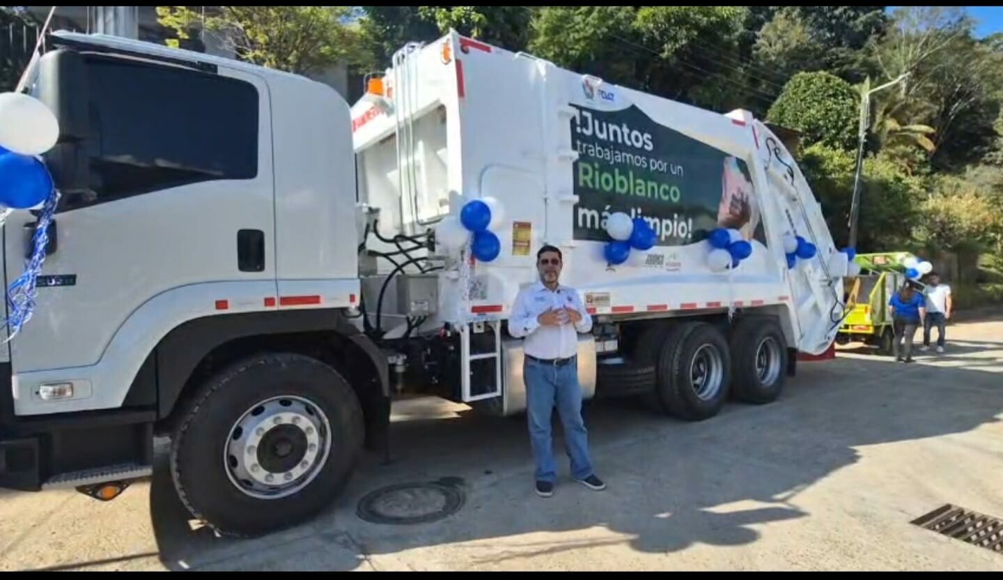 Nuevo compactador busca resolver crisis de basuras en Rioblanco