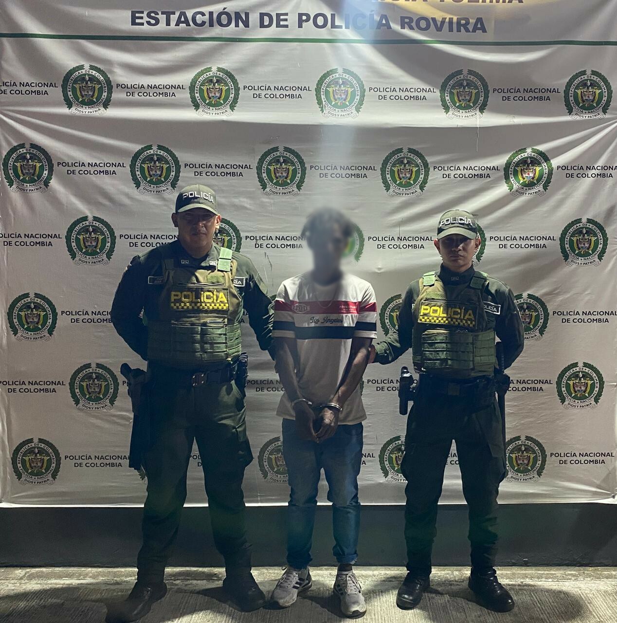 Cayó en Rovira hombre buscado por narcotráfico y concierto para delinquir