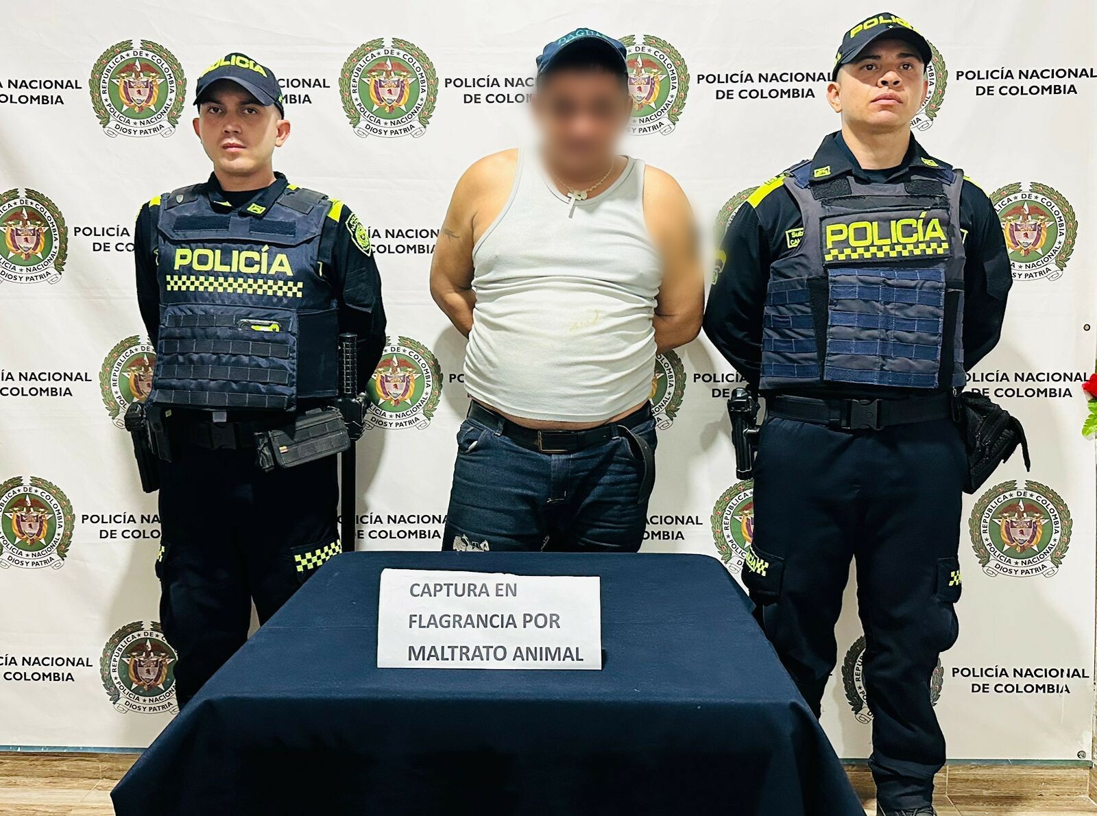 Capturan a hombre tras brutal ataque a un perro en Carmen de Apicalá