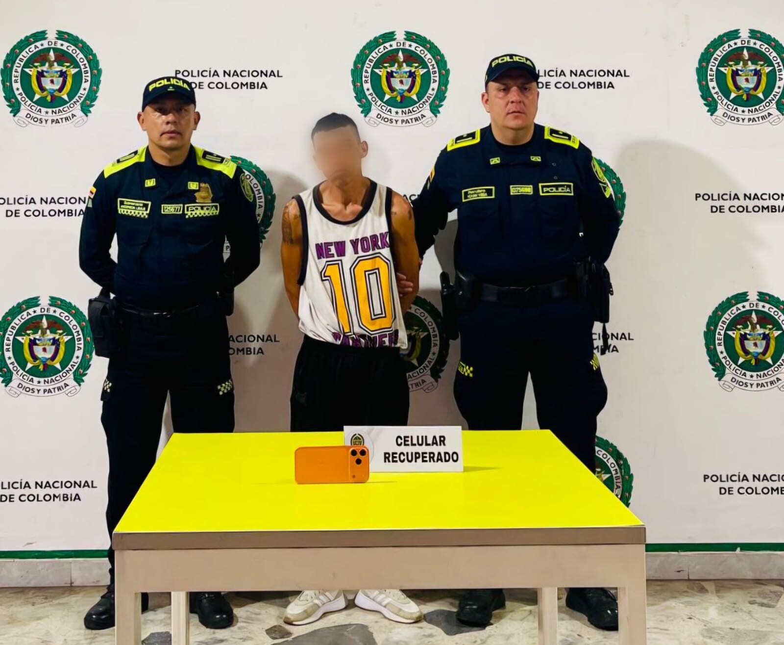 Cayó en Ibagué cuando intentaba venderle a su víctima el celular que le había robado