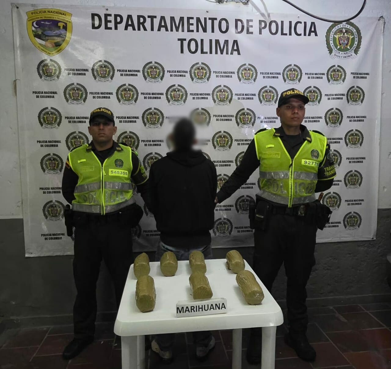 Capturan motociclista con 3,5 kilos de marihuana en Lérida