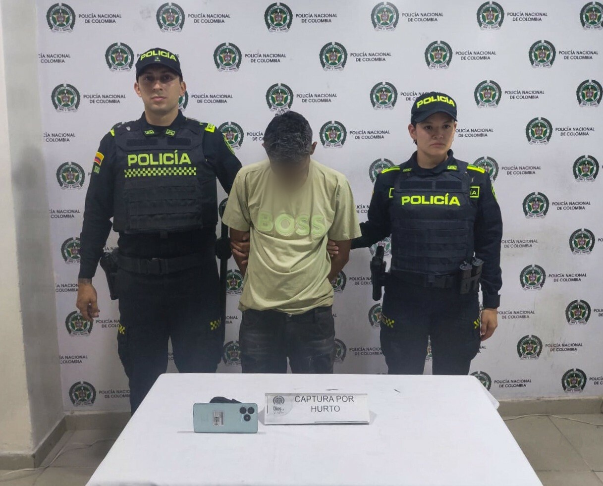 Lo encontraron con el objeto que acababa de ser reportado como robado