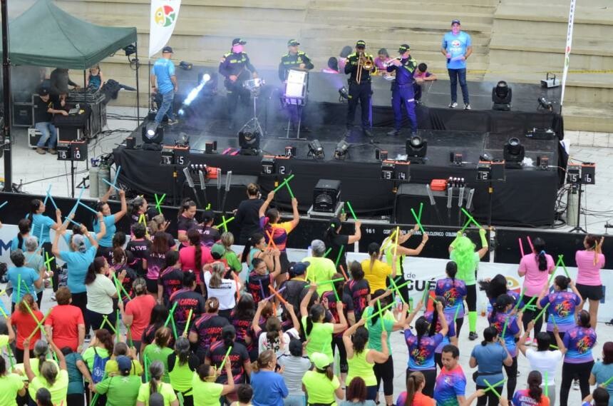 Actividad física masiva llegará al Murillo Toro este viernes