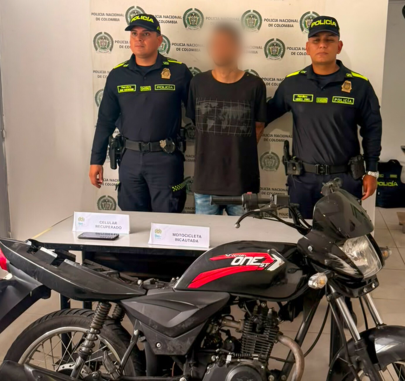 Detienen a presunto ladrón tras robo de celular en Ibagué