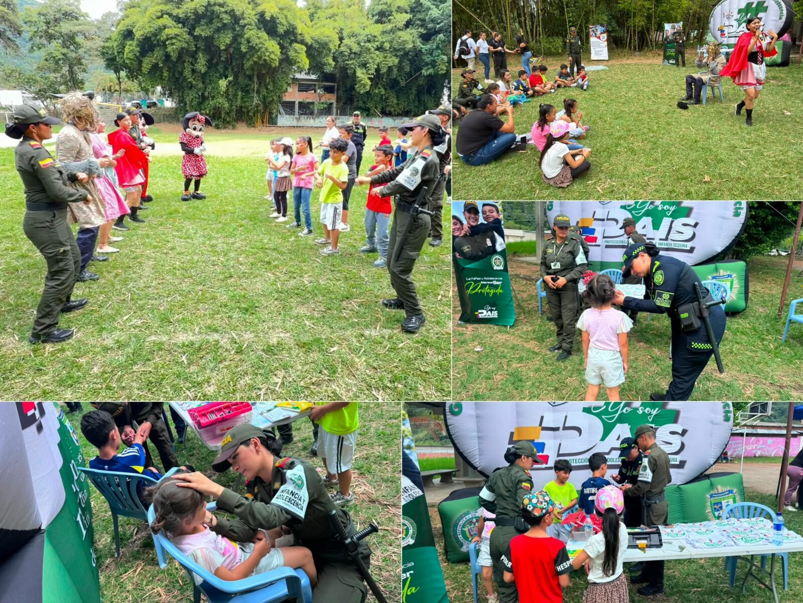 Niños aprenden a identificar riesgos en zona rural de la ciudad