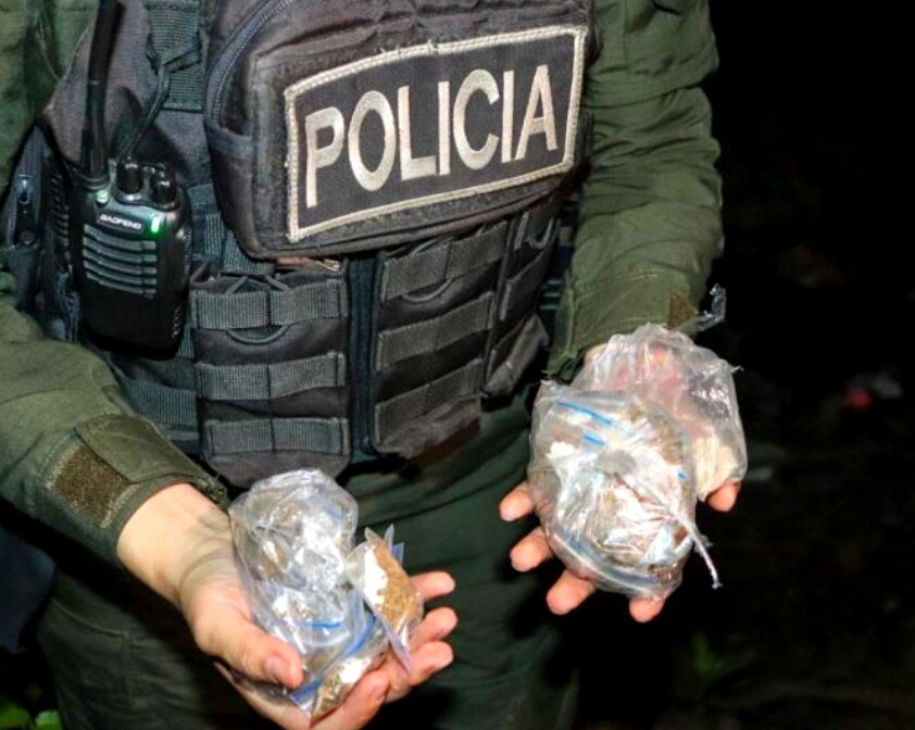 Capturan a presunto expendedor con 170 dosis de droga en el Barrio Chicó