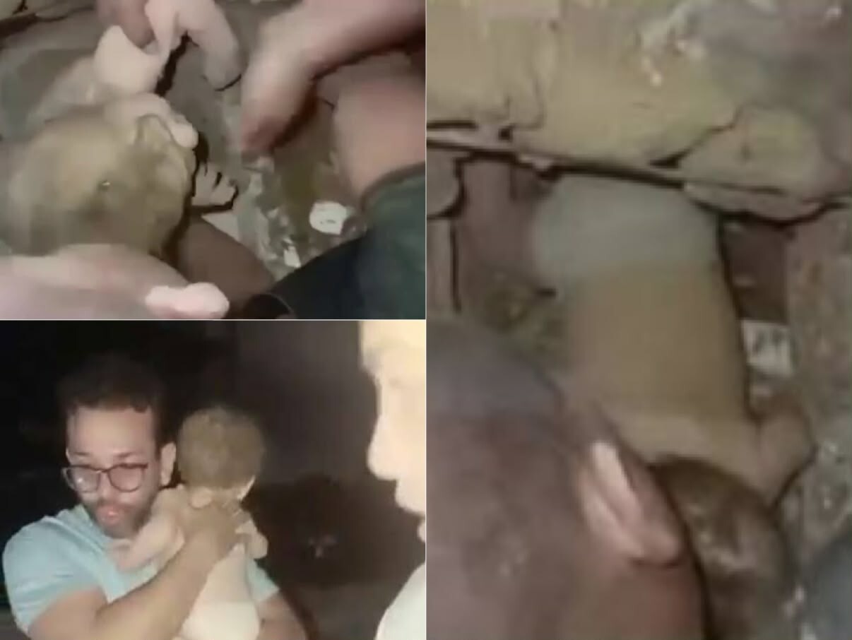 Bebé emerge con vida entre ruinas tras devastador terremoto en Venezuela