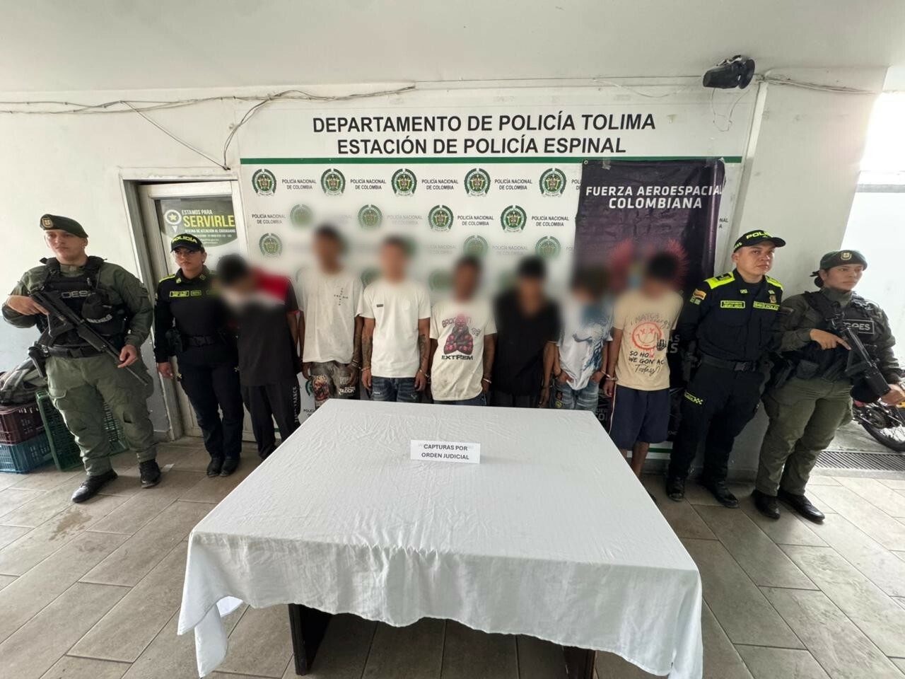 Cae presunta red que distribuía drogas desde varios barrios de El Espinal