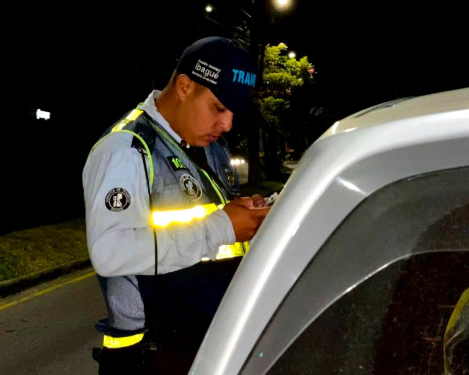 Siete conductores ebrios y 122 sanciones marcaron el fin de semana en Ibagué