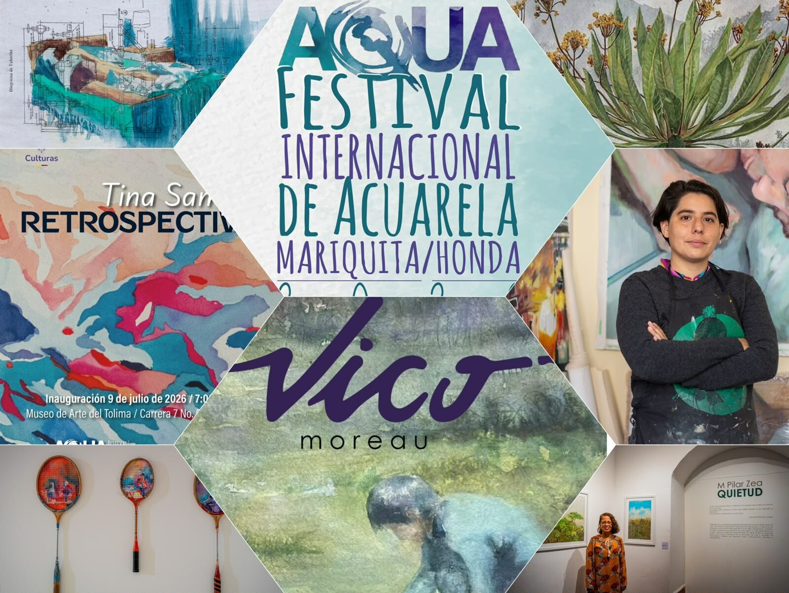 Cinco exposiciones internacionales llegan al Museo de Arte del Tolima