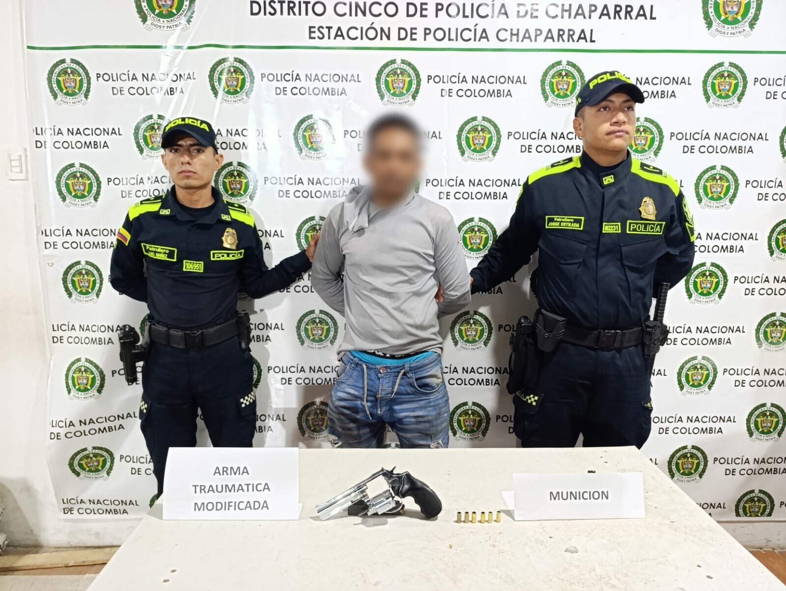 Capturan a hombre con arma traumática modificada en Chaparral