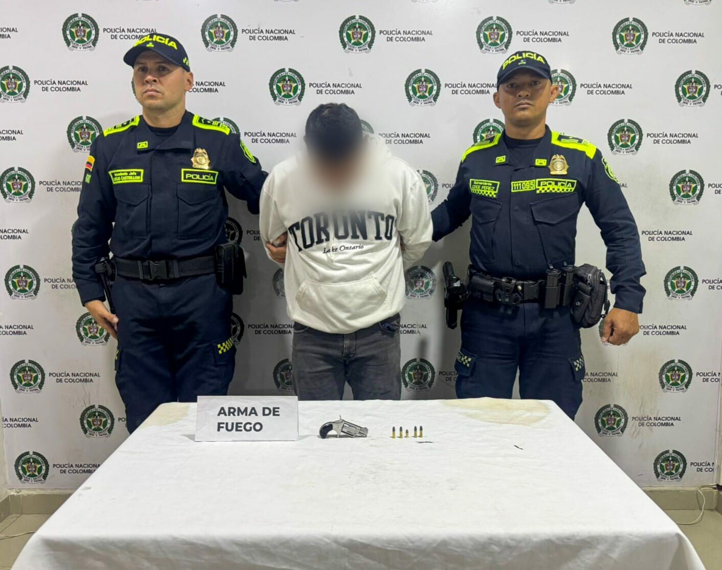 Capturan a hombre armado durante patrullaje en el norte de Ibagué