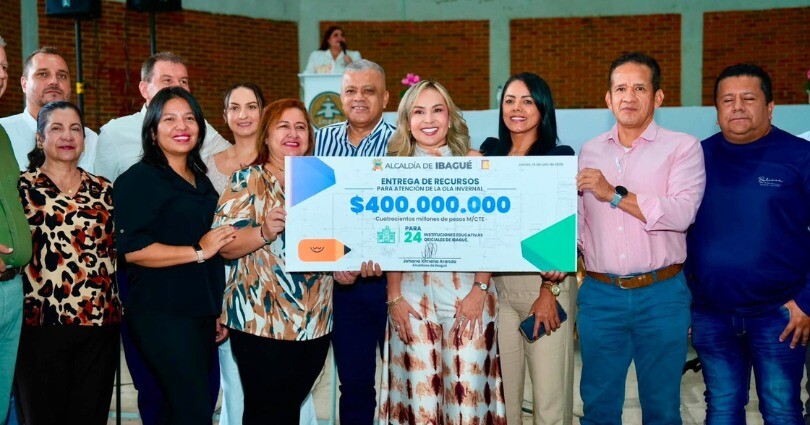 $400 millones para intervenir 14 colegios oficiales de Ibagué.