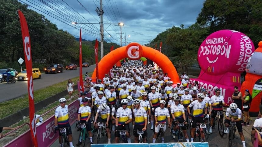 Más de 4.000 deportistas se reunieron en el Gran Fondo Ciudad Musical.