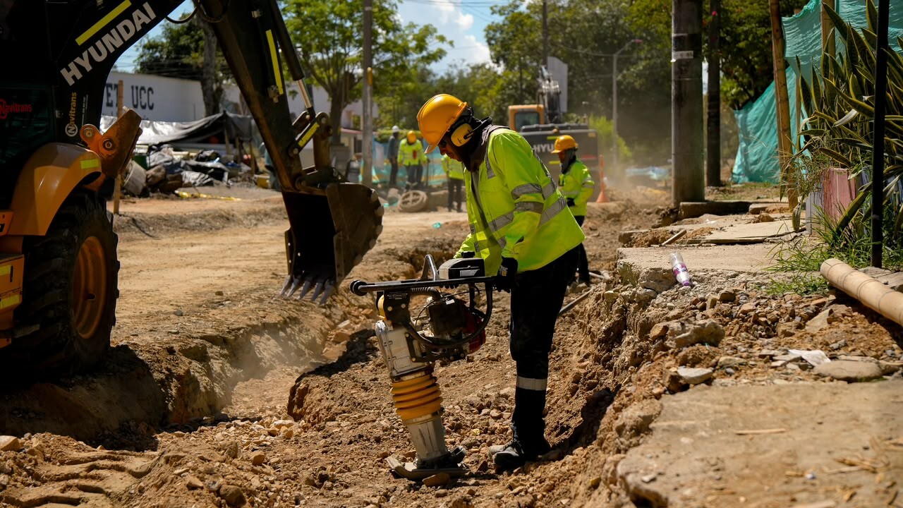 Obras cambian de fase en la vía a El Salado