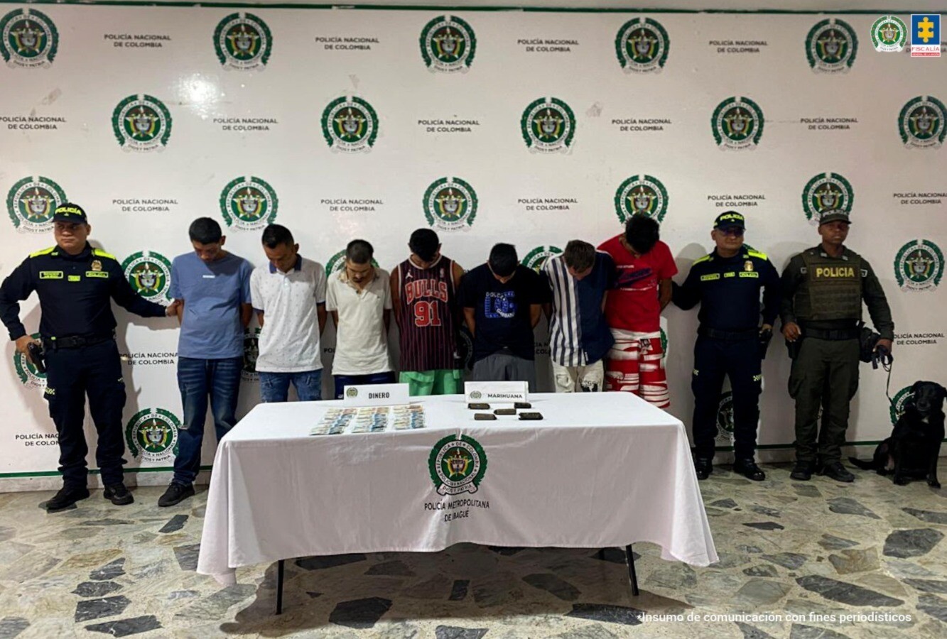 Desmantelan presunta red de narcomenudeo en la Comuna Uno de Ibagué