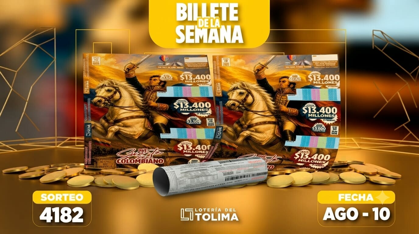 Se aplaza el sorteo de la Lotería del Tolima, para el próximo Jueves