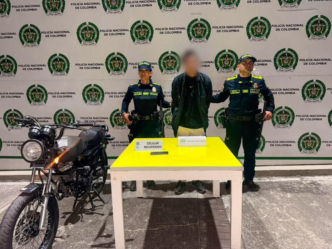 Huida sin salida tras robo de celular en el sur de Ibagué