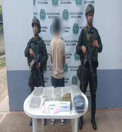 Más de seis kilos de marihuana fueron incautados en la vía Ataco–Planadas