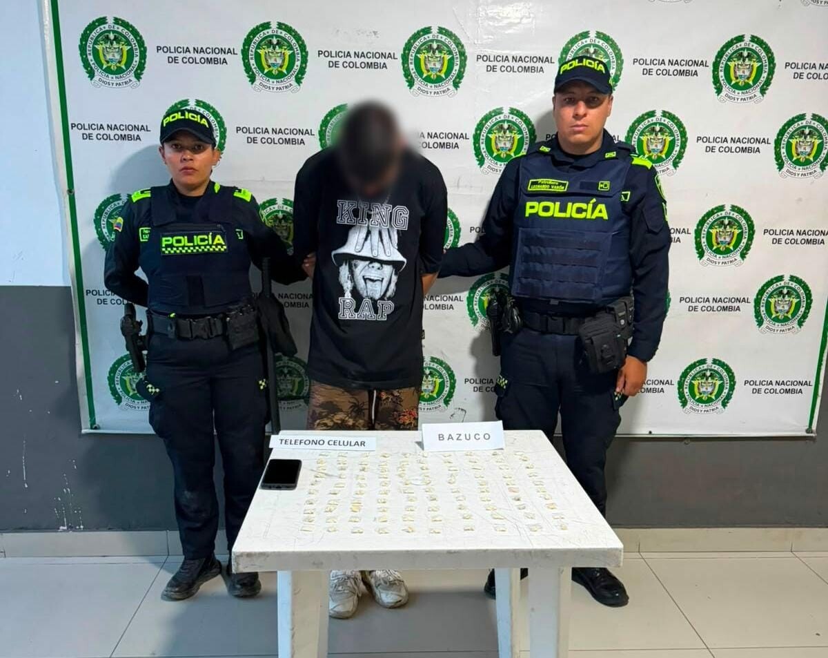 Cien dosis de cocaína fueron incautadas durante operativo en Líbano