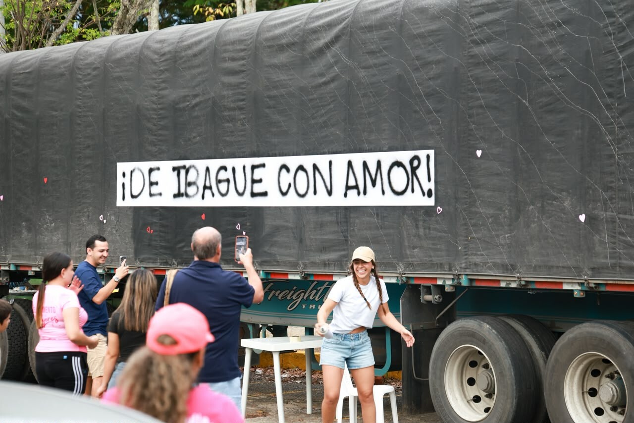 Más de 120 toneladas de ayudas fueron enviadas desde Ibagué a zonas afectadas