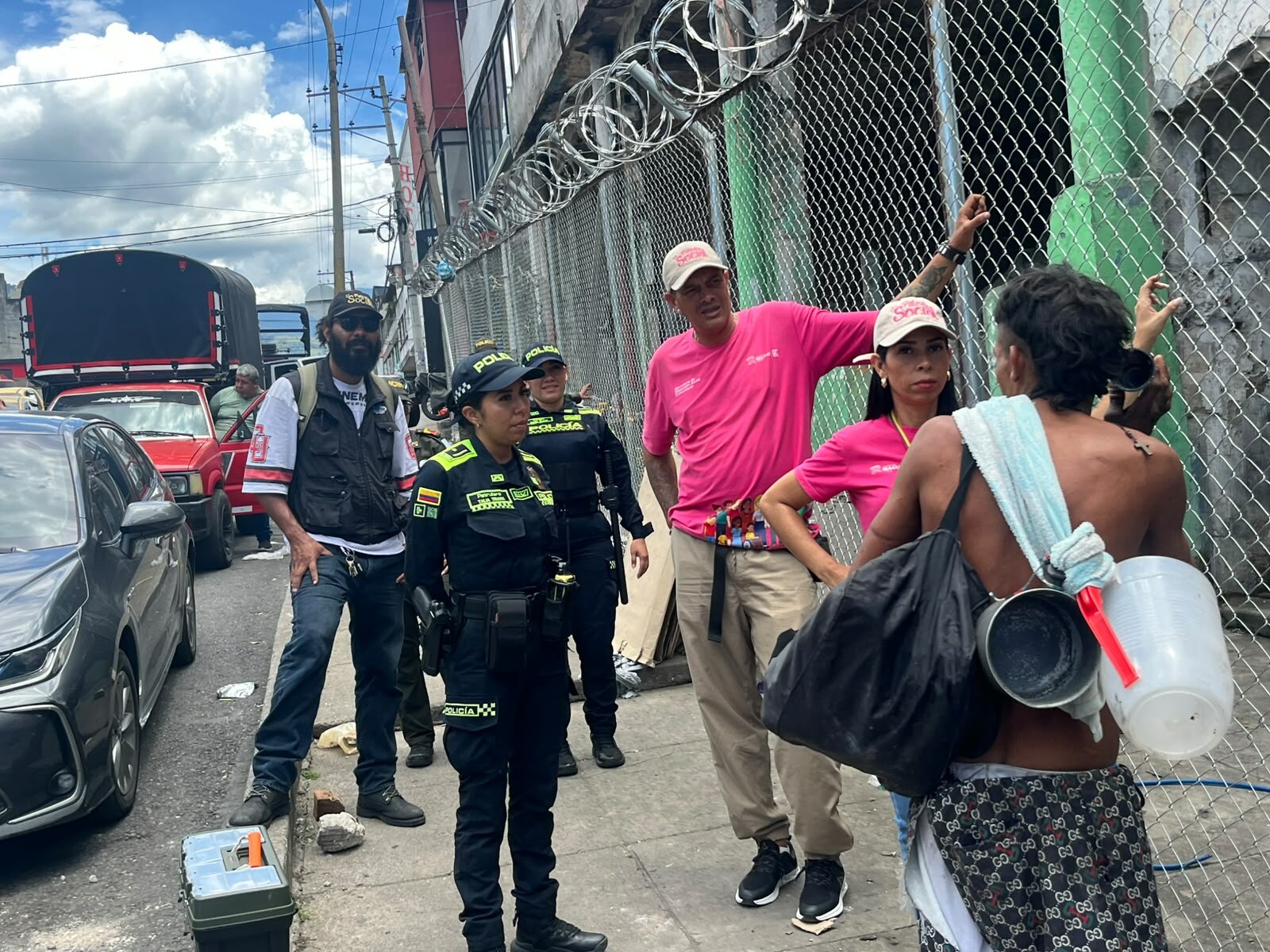 Intervención en los predios de la 19 estará precedida por jornada social