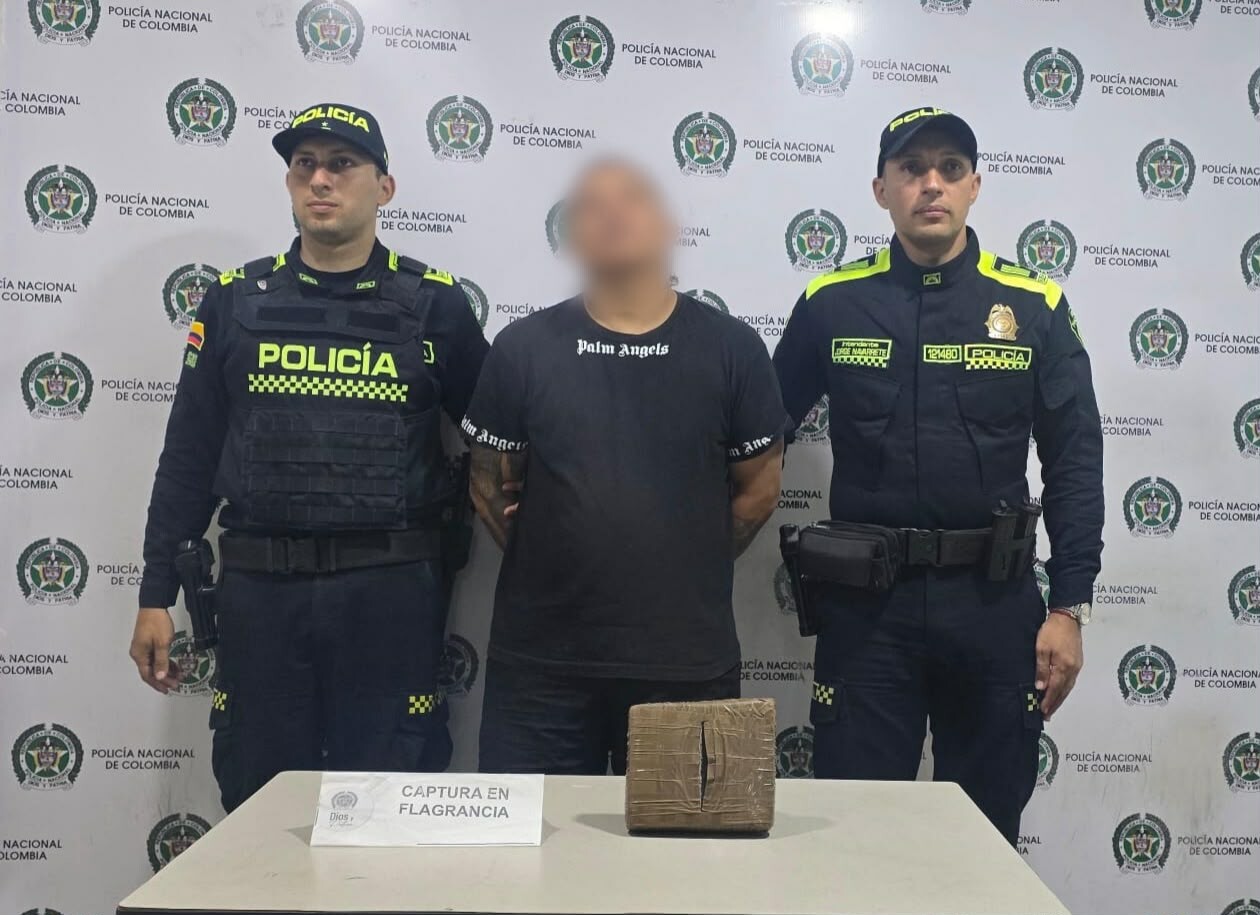 Un kilo de marihuana terminó en manos de la Policía tras una persecución