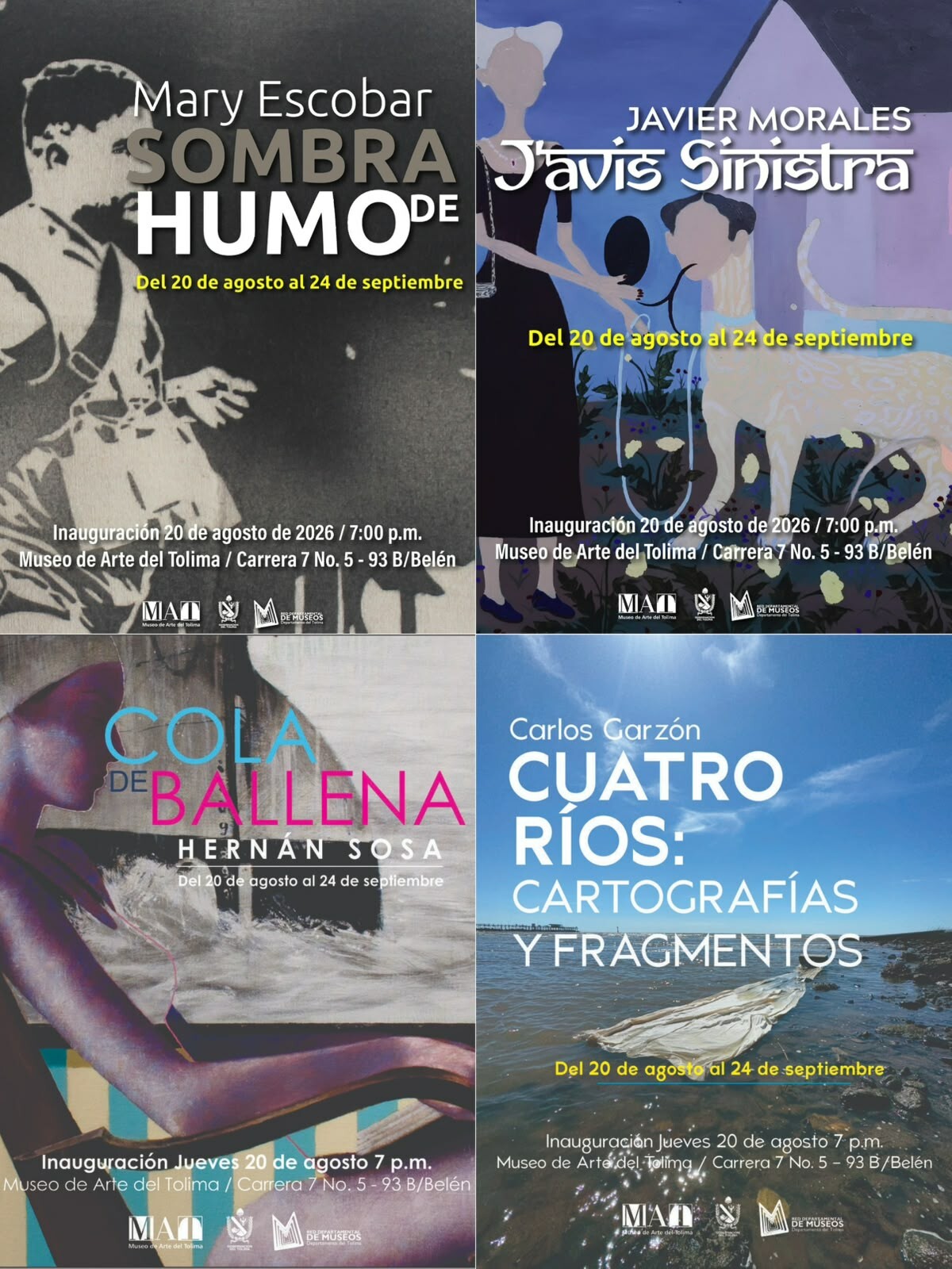 Cuatro miradas ponen al territorio bajo la lupa del arte